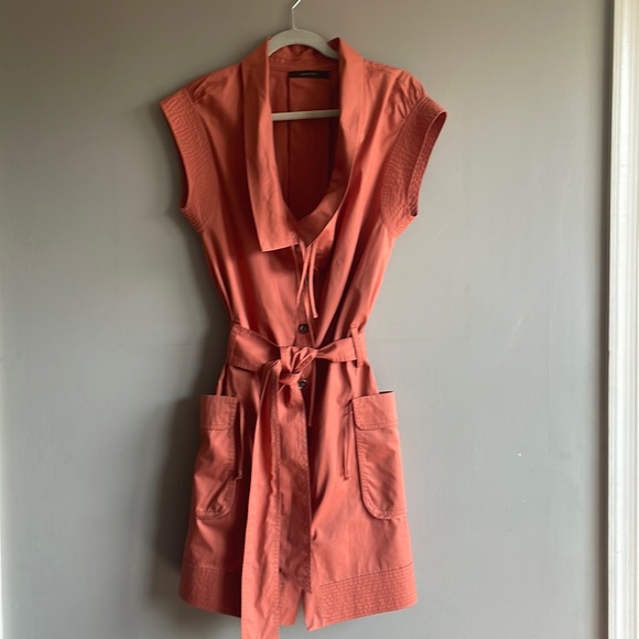 bimba & lola Dresses & Skirts - Bimba & Lola modern classic cotton tie dress size small new condition